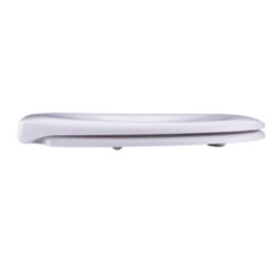 Highlife Bathrooms Duror Soft-Close with Quick-Release Toilet Seat Thermoset Plastic White