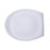 Highlife Bathrooms Duror Soft-Close with Quick-Release Toilet Seat Thermoset Plastic White