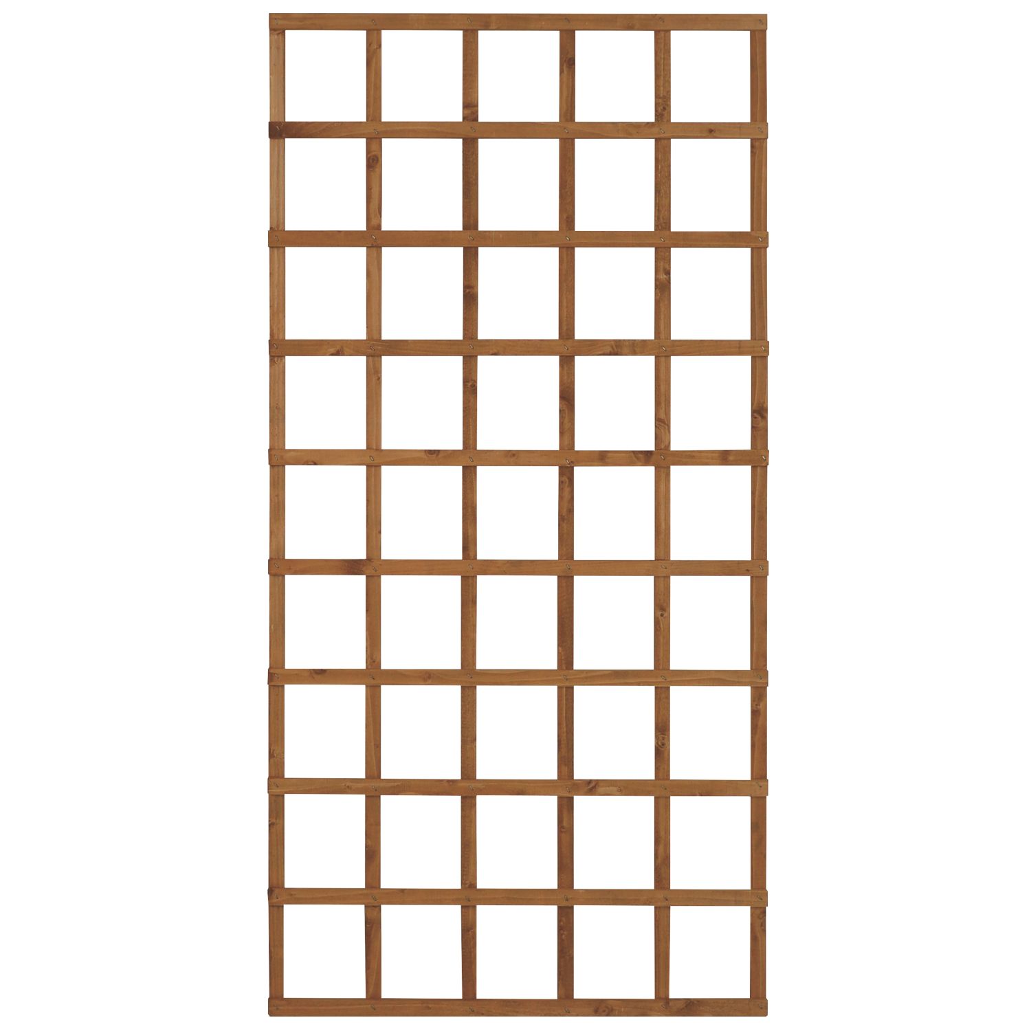 Forest Softwood Rectangular Trellis 3' x 6' 4 Pack (428JG)