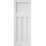 Jeld-Wen Deco Primed White Wooden 3-Panel Internal Door 1981mm x 610mm