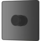 British General Evolve 1-Gang 2-Way LED Dimmer Switch  Black Chrome