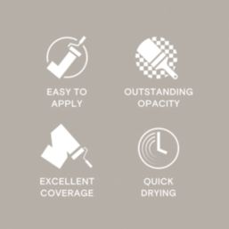 LickPro  2.5Ltr Taupe 01 Vinyl Matt Emulsion  Paint