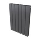 Ximax Oceanus 600mm x 445mm 1464BTU Anthracite Vertical Designer Radiator