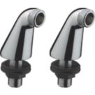 Hansgrohe Universal Pillar Unions Chrome