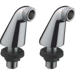 Hansgrohe Universal Pillar Unions Chrome