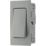 British General EMSW13G 20A 16AX Modular Light Switch Grey