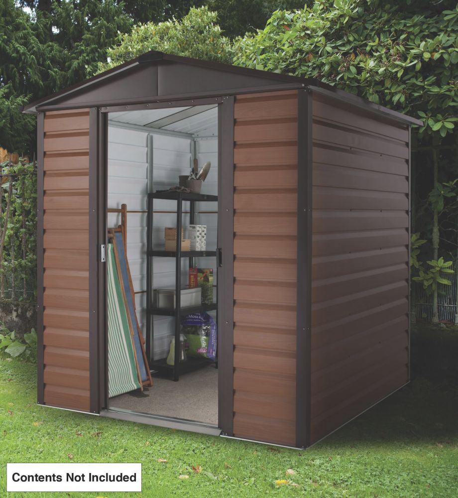 Yardmaster Sliding Door Apex Shed 6'7" x 6'4" x 6'6 