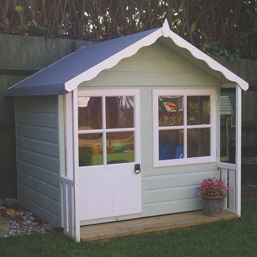 Wooden best sale playhouse screwfix