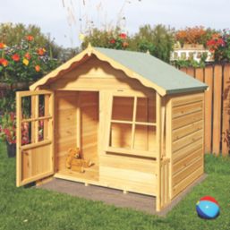 Shire Kitty 5' x 4' (Nominal) Shiplap T&G Timber Playhouse