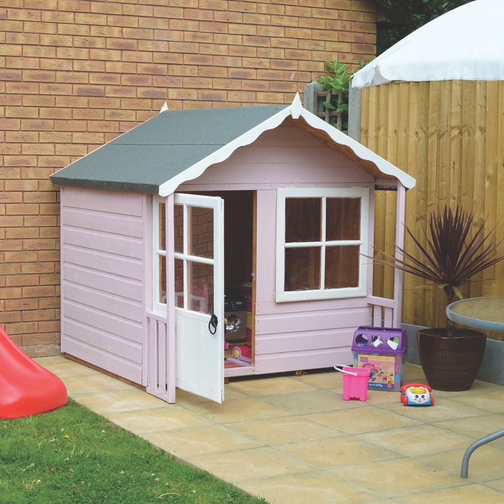 Wooden sales playhouse screwfix