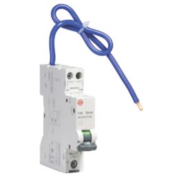 Wylex  40A 30mA Type A DP C Curve  Bidirectional Mini RCBO