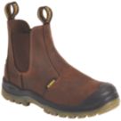 DEWALT Nitrogen Size 12  Brown Water-Resistant Steel Toe Cap Safety Dealer Boots