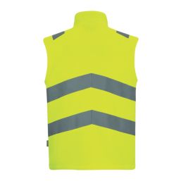 Regatta Hi-Vis Pro Contract Ablaze Softshell Bodywarmer Yellow Medium 42.9" Chest