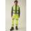 Regatta Hi-Vis Pro Contract Ablaze Softshell Bodywarmer Yellow Medium 42.9" Chest