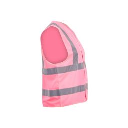 Site Mantia Hi-Vis Waistcoat Pink Large / X Large 48" Chest