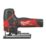Milwaukee M12 FJS-422X FUEL 12V 2 x 2.0 / 4.0Ah Li-Ion RedLithium Brushless Cordless Jigsaw
