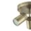 LAP Telloy Round 3-Light Bathroom Spotlight Antique Brass