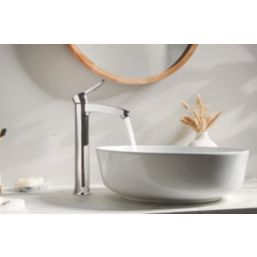 Bristan Apelo Chrome Plated 300mm Tall Lever Mono Basin Mixer Tap  With Clicker Waste