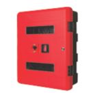 Firechief 106-1158 Double Extinguisher Cabinet with Key Lock 616mm x 270mm x 735mm Red/Black