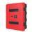 Firechief 106-1158 Double Extinguisher Cabinet with Key Lock 616mm x 270mm x 735mm Red/Black