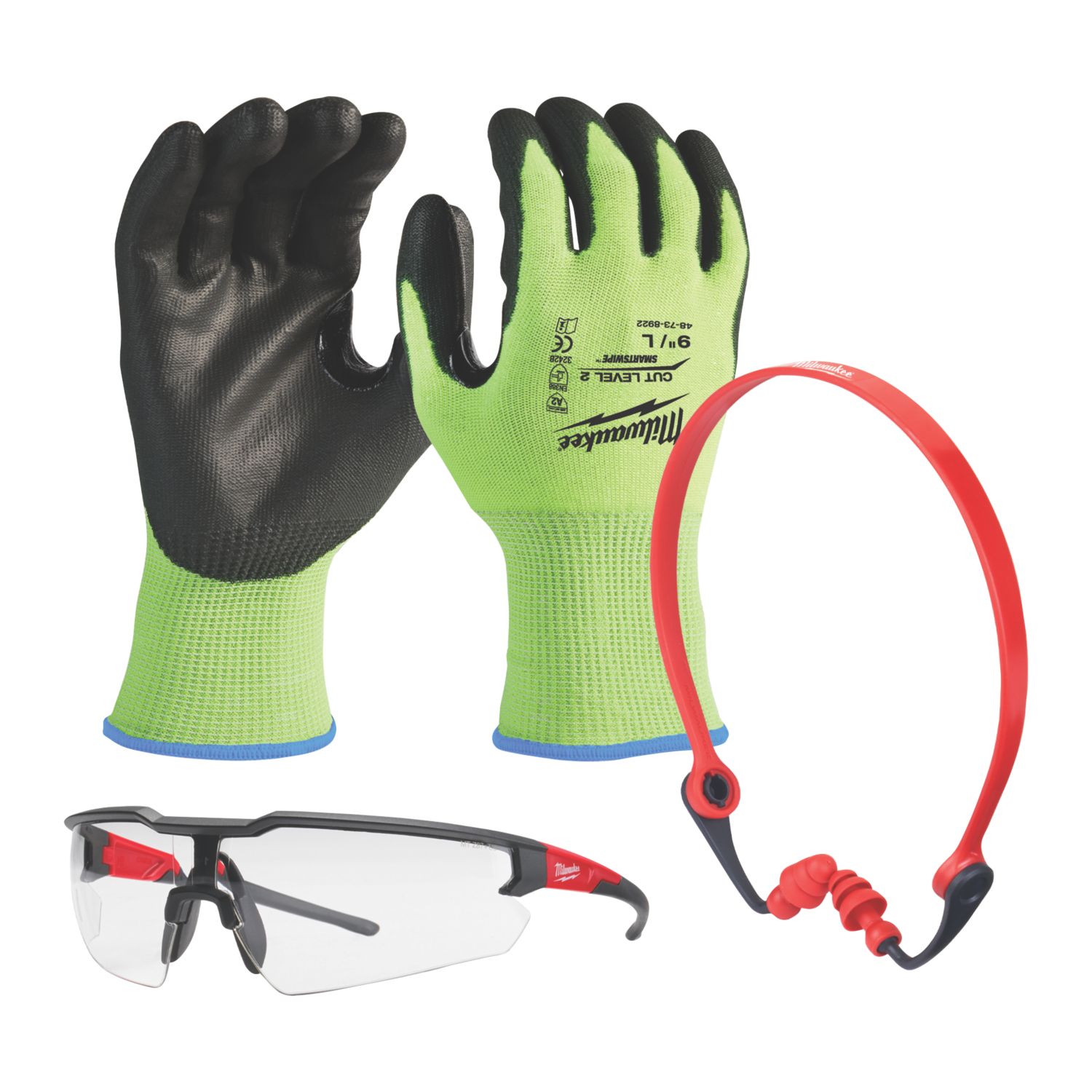 Milwaukee 4932492064 Transportation PPE Kit 3 Pcs (429GC)