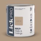 LickPro Max+ 2.5Ltr Beige 08 Matt Emulsion  Paint