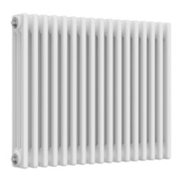 Reina 600mm x 785mm 3449BTU White Horizontal 3 Column Radiator
