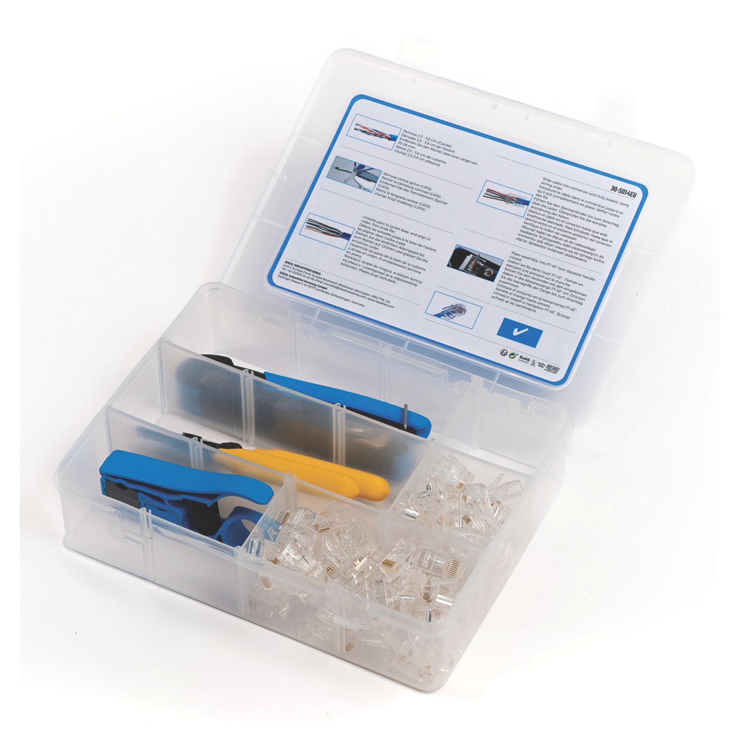 Ideal FT-45 Unshielded Kit 103 Piece Set (429PC)