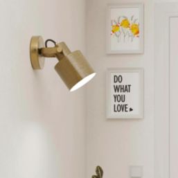 Eglo Southery Cylinder 1-Light Spotlight Gold