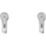 Ideal Standard Calista  Chrome 70mm Cloakroom Lever 2 Tap Holes Basin Pillar Tap