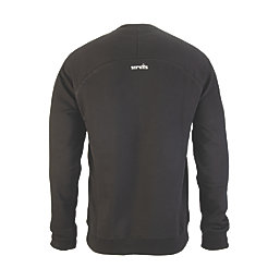 Scruffs  Eco Worker Sweatshirt Black X Large 49.5" Chest