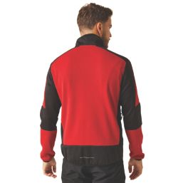 Regatta E-Volve Knit Stretch Midlayer Classic Red/Black 2X Large 47" Chest