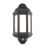 Saxby Halbury Outdoor LED Wall Light With PIR Sensor Matt Black 7W 500lm