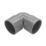 FloPlast  Bends 90° Grey 32mm 5 Pack