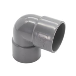 FloPlast  Bends 90° Grey 32mm 5 Pack