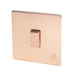 Varilight  10AX 1-Gang 2-Way Light Switch  Anti-Microbial Copper