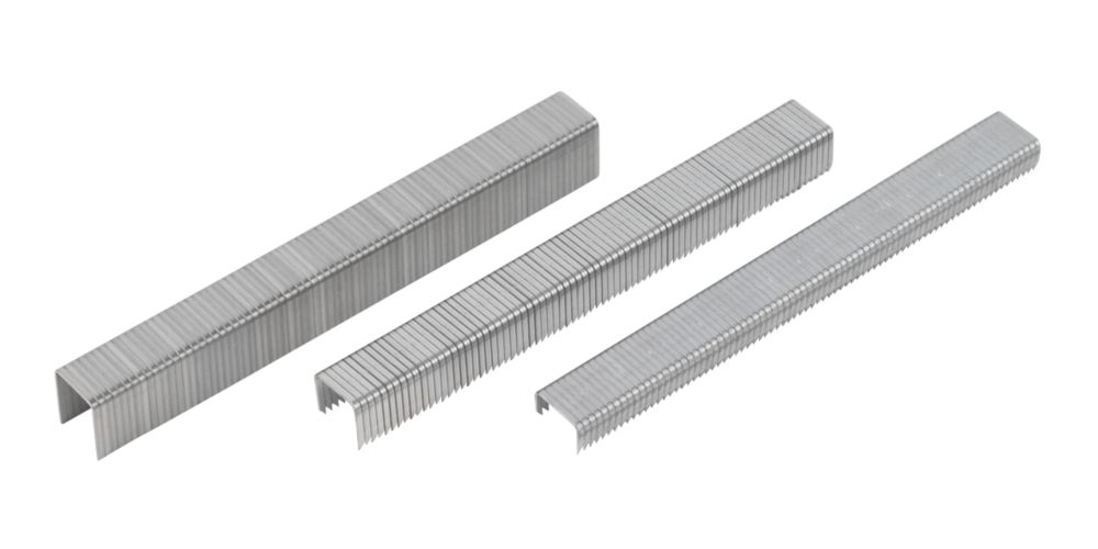 Senco L Staples Galvanised 22mm x 6.4mm 5000 Pack - Screwfix