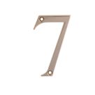 Fab & Fix Door Numeral 7 Gold 80mm