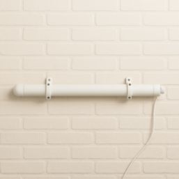 TCP  120W Electric Wall or Ceiling-Mounted Tube Heater White