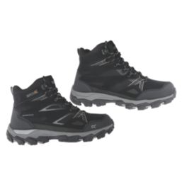 Regatta Holcombe III Size 7  Black / Granite Waterproof  Non Safety Work Boots
