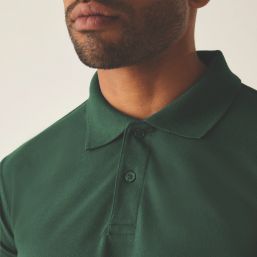 Regatta Pro 50 / 50 Pique Polo Shirt Bottle Green Large 44" Chest