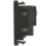 Knightsbridge  5A Unswitched Modular Socket Black