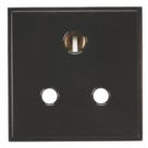Knightsbridge  5A Unswitched Modular Socket Black