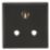 Knightsbridge  5A Unswitched Modular Socket Black