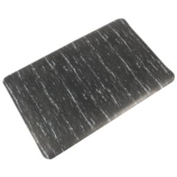 COBA Europe Marble Top Anti-Fatigue Floor Mat Black 0.9m x 0.6m x 14mm