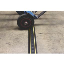 COBA CablePro GP2 Medium Duty Cable Cover 3m Black/Yellow