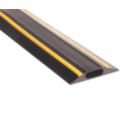 COBA CablePro GP2 Medium Duty Cable Cover 3m Black/Yellow