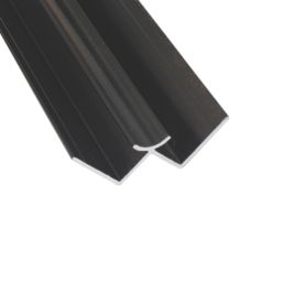 Splashwall Internal Corner Black 2420mm x 11mm