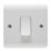 Crabtree Instinct 50A 1-Gang DP Control Switch White with LED