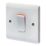 Crabtree Instinct 50A 1-Gang DP Control Switch White with LED